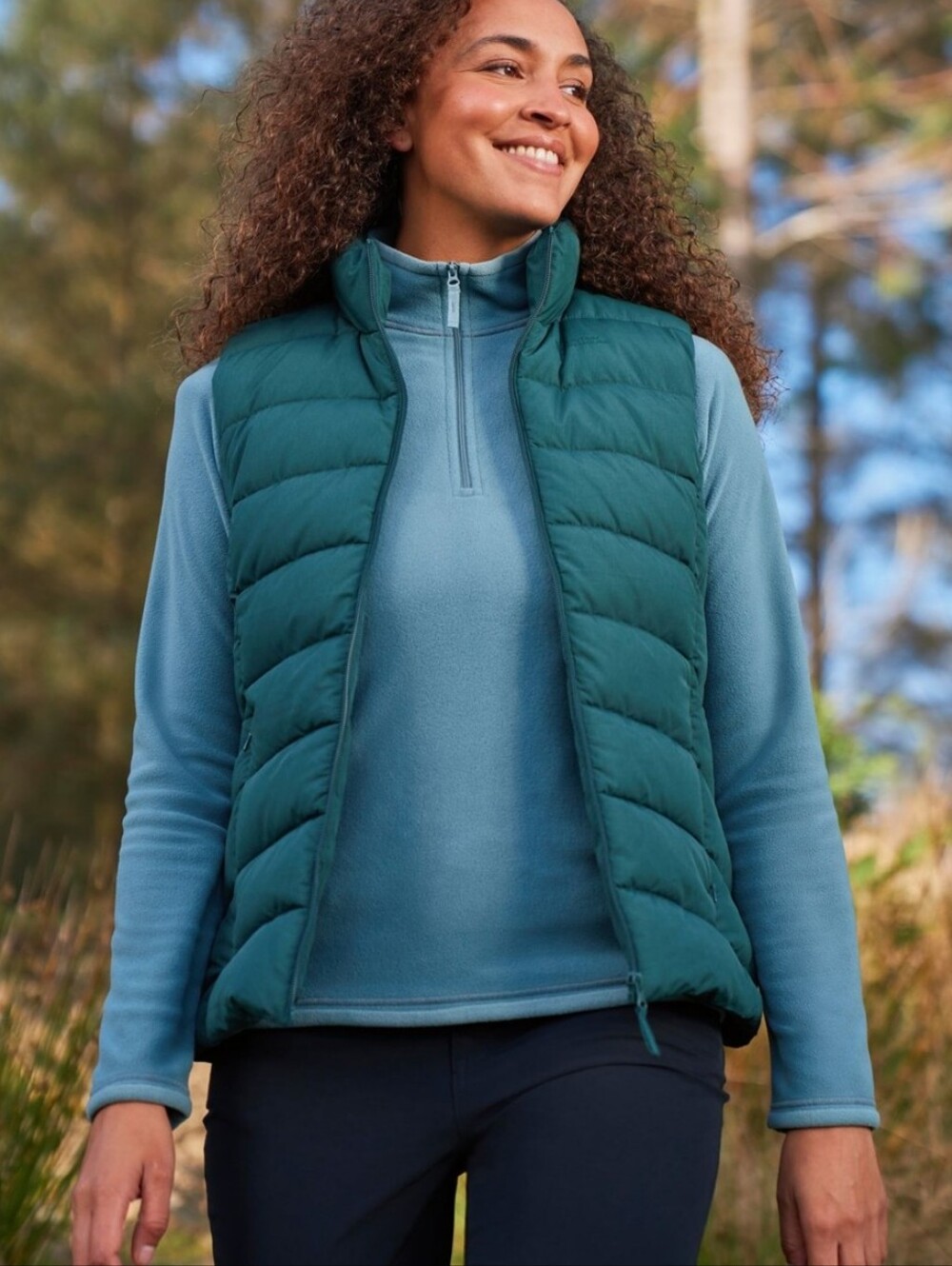 Mountain Warehouse NWOT Opal Womens Puffer Vest - 4 US - Green